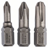 Bosch Опаковки битове за винтоверт, 3 части